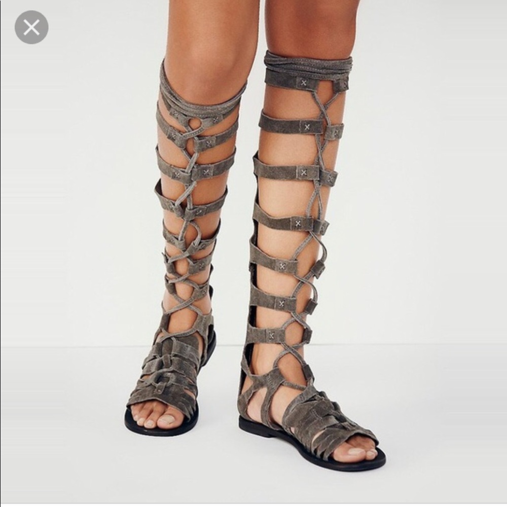 Free people gladiator shoes